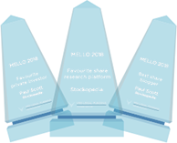 Stockopedia is the winner of Favourite Share Research Platform 2018, as voted for by private investors at Mello