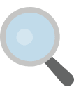 Illustration of magnifying glass