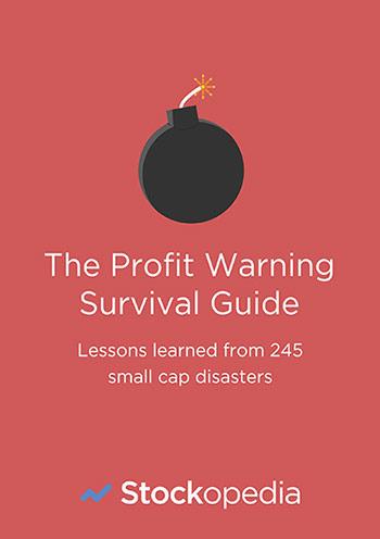 Picture of a Profit Warning book