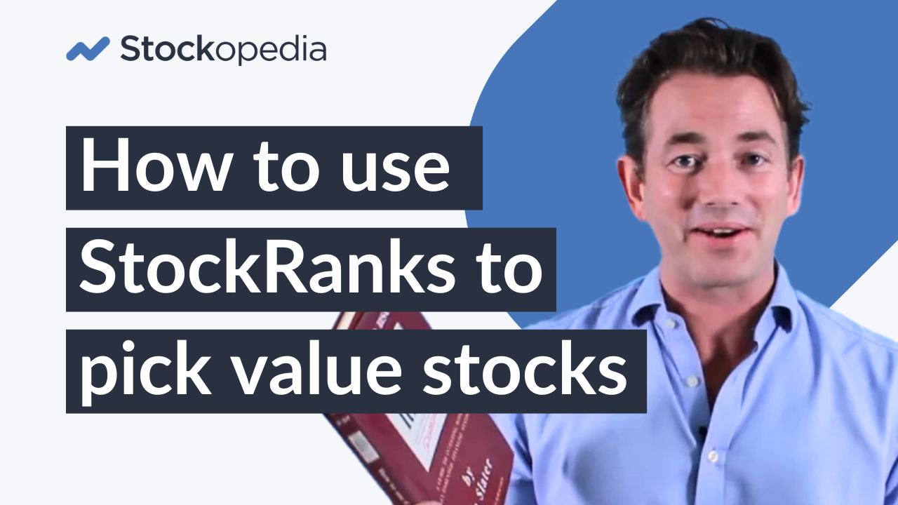 How to use the StockRanks to pick the best value stocks for the UK market recovery