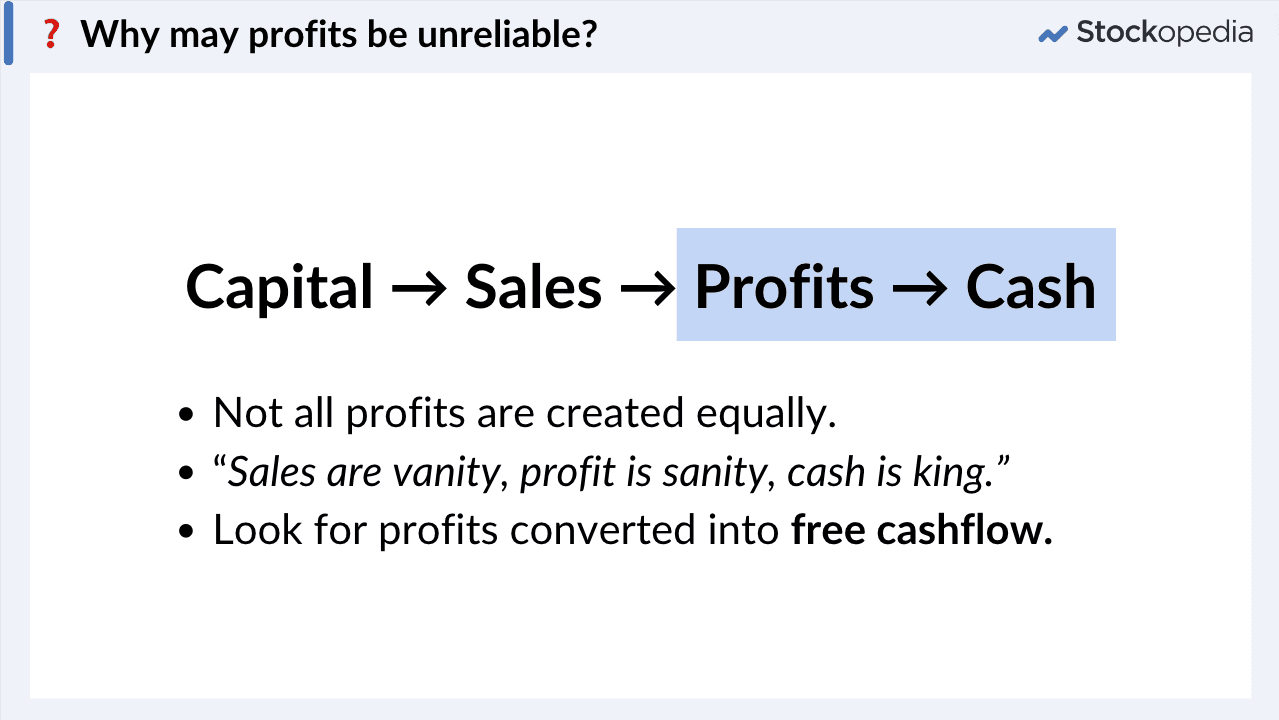 From Profits to Cashflow