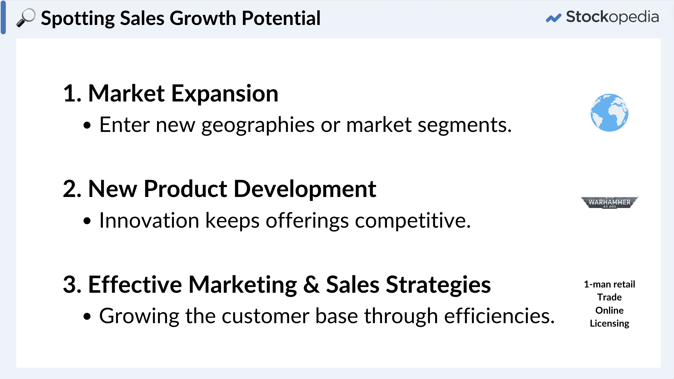How to spot sales growth potential